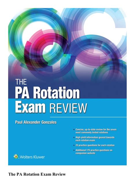 I hope you guys find them useful and can <strong>guide</strong> you as you get through all of your <strong>rotations</strong>. . Pa end of rotation exam study guide
